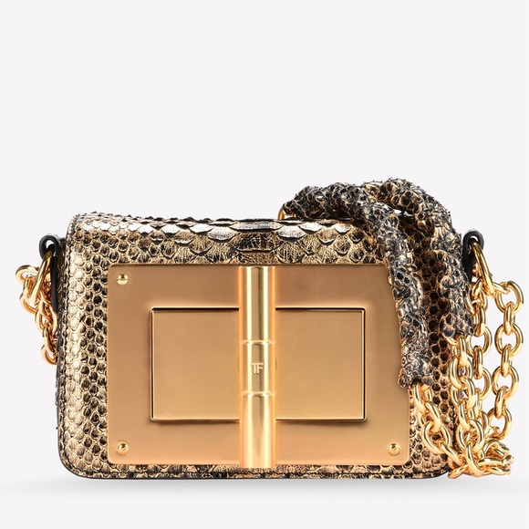 TOM FORD PYTHON MEDIUM CHAIN NATALIA - Picture 3 of 5